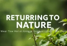 Doğaya Dönüş: Yaşam Tarzımızı Nasıl Yeşilleştirebiliriz? Returning to Nature: How Can We Make Our Lifestyles Greener?