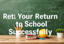 Eğitim ve Yaşam Tarzı: Okula Dönüşünüzü Başarıyla Planlayın Education and Lifestyle: Plan Your Return to School Successfully