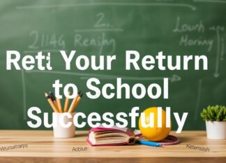 Eğitim ve Yaşam Tarzı: Okula Dönüşünüzü Başarıyla Planlayın Education and Lifestyle: Plan Your Return to School Successfully