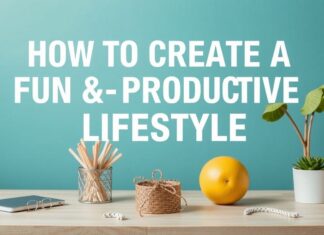 Eğlenceli ve Verimli Bir Yaşam Tarzı Nasıl Oluşturulur? How to Create a Fun and Productive Lifestyle?