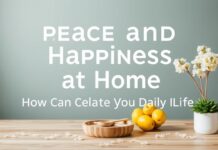 Evde Barış ve Mutluluk: Günlük Hayatınızı Nasıl Yükseltebilirsiniz Peace and Happiness at Home: How You Can Elevate Your Daily Life