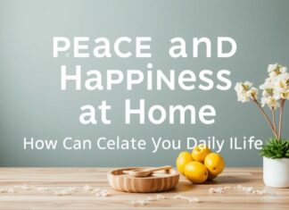 Evde Barış ve Mutluluk: Günlük Hayatınızı Nasıl Yükseltebilirsiniz Peace and Happiness at Home: How You Can Elevate Your Daily Life