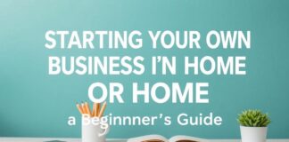 Evde Kendi İşinizi Başlatmak: Başlangıç İçin Rehber Starting Your Own Business at Home: A Beginner's Guide