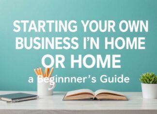 Evde Kendi İşinizi Başlatmak: Başlangıç İçin Rehber Starting Your Own Business at Home: A Beginner's Guide