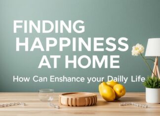 Evde Mutluluk Bulmak: Günlük Hayatınizi Nasıl Güzelleştirebilirsiniz Finding Happiness at Home: How You Can Enhance Your Daily Life