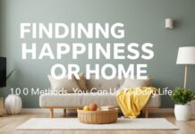 Evde Mutluluk Bulmak: Günlük Yaşamda Kullanabileceğiniz 10 Yöntem Finding Happiness at Home: 10 Methods You Can Use in Daily Life