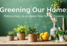 Evimizi Yeşilleştirmek: Sürdürülebilir Yaşam Tarzına Adım Adım Greening Our Home: Step by Step Towards a Sustainable Lifestyle