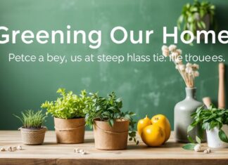 Evimizi Yeşilleştirmek: Sürdürülebilir Yaşam Tarzına Adım Adım Greening Our Home: Step by Step Towards a Sustainable Lifestyle