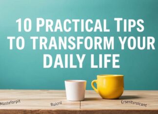 Günlük Hayatınızı Dönüştürmek için 10 Pratik İpuçları 10 Practical Tips to Transform Your Daily Life