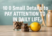 Günlük Hayatta Dikkate Alınması Gereken 10 Küçük Detay 10 Small Details to Pay Attention to in Daily Life
