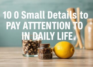 Günlük Hayatta Dikkate Alınması Gereken 10 Küçük Detay 10 Small Details to Pay Attention to in Daily Life