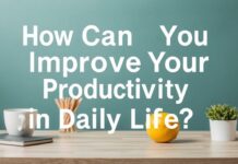 Günlük Hayatta Verimliliğinizi Nasıl Artırabilirsiniz? How Can You Improve Your Productivity in Daily Life?