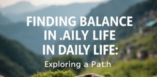 Günlük Yaşamda Denge Bulmak: Bir Yolu Keşfetmek Finding Balance in Daily Life: Exploring a Path