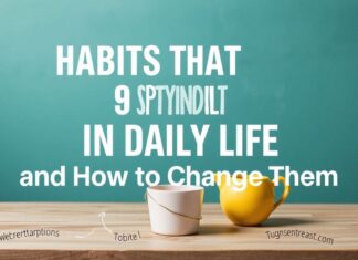 Günlük Yaşamda Dikkat Çeken 5 Alışkanlık ve Nasıl Değiştirebilirsiniz 5 Habits That Stand Out in Daily Life and How to Change Them