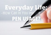 Günlük Yaşamda Dikkat Çeken Detaylar: Kalem Kullanımınızı Nasıl Geliştirebilirsiniz? Everyday Life: Notable Details - How Can You Improve Your Pen Usage?