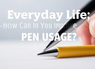 Günlük Yaşamda Dikkat Çeken Detaylar: Kalem Kullanımınızı Nasıl Geliştirebilirsiniz? Everyday Life: Notable Details - How Can You Improve Your Pen Usage?