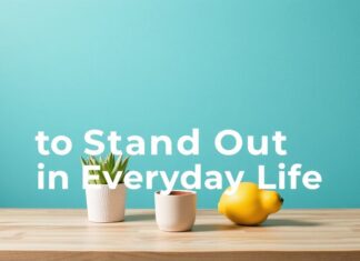 Günlük Yaşamda Dikkat Çekmek İçin 5 Adım 5 Steps to Stand Out in Everyday Life