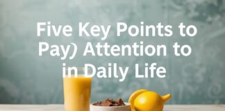 Günlük Yaşamda Dikkate Almanız Gereken 5 Anahtar Nokta Five Key Points to Pay Attention to in Daily Life
