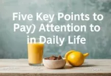Günlük Yaşamda Dikkate Almanız Gereken 5 Anahtar Nokta Five Key Points to Pay Attention to in Daily Life