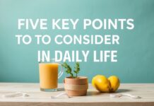 Günlük Yaşamda Dikkate Almanız Gereken 5 Anahtar Nokta Five Key Points to Consider in Daily Life