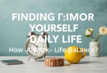 Günlük Yaşamda Kendi İçin Zaman Bulmak: İş ve Yaşam Dengesini Nasıl Sağlarız? Finding Time for Yourself in Daily Life: How to Maintain a Work-Life Balance?