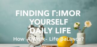 Günlük Yaşamda Kendi İçin Zaman Bulmak: İş ve Yaşam Dengesini Nasıl Sağlarız? Finding Time for Yourself in Daily Life: How to Maintain a Work-Life Balance?