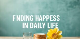 Günlük Yaşamda Mutluluk Bulmak: İpucları ve Yöntemler Finding Happiness in Daily Life: Tips and Methods