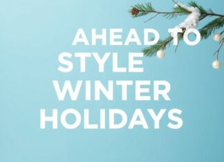 Kış Tatillerinin İçin Stilden Önce Gelişin Get Ahead of Style for Winter Holidays