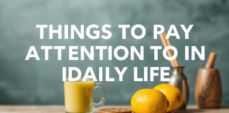 Günlük Yaşamda Dikkat Edilmesi Gerekenler Things to Pay Attention to in Daily Life