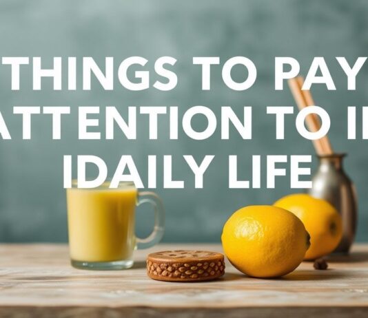 Günlük Yaşamda Dikkat Edilmesi Gerekenler Things to Pay Attention to in Daily Life