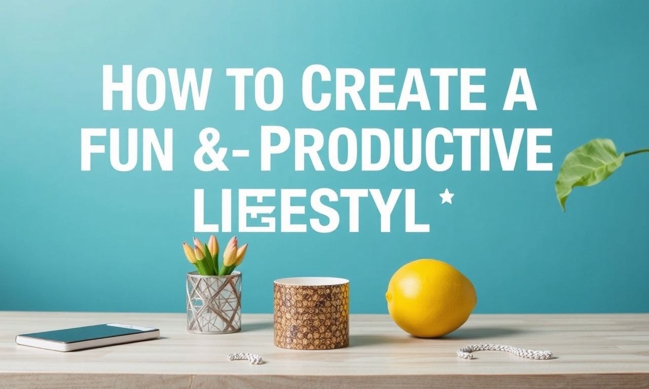 Eğlenceli ve Verimli Bir Yaşam Tarzı Nasıl Oluşturulur?