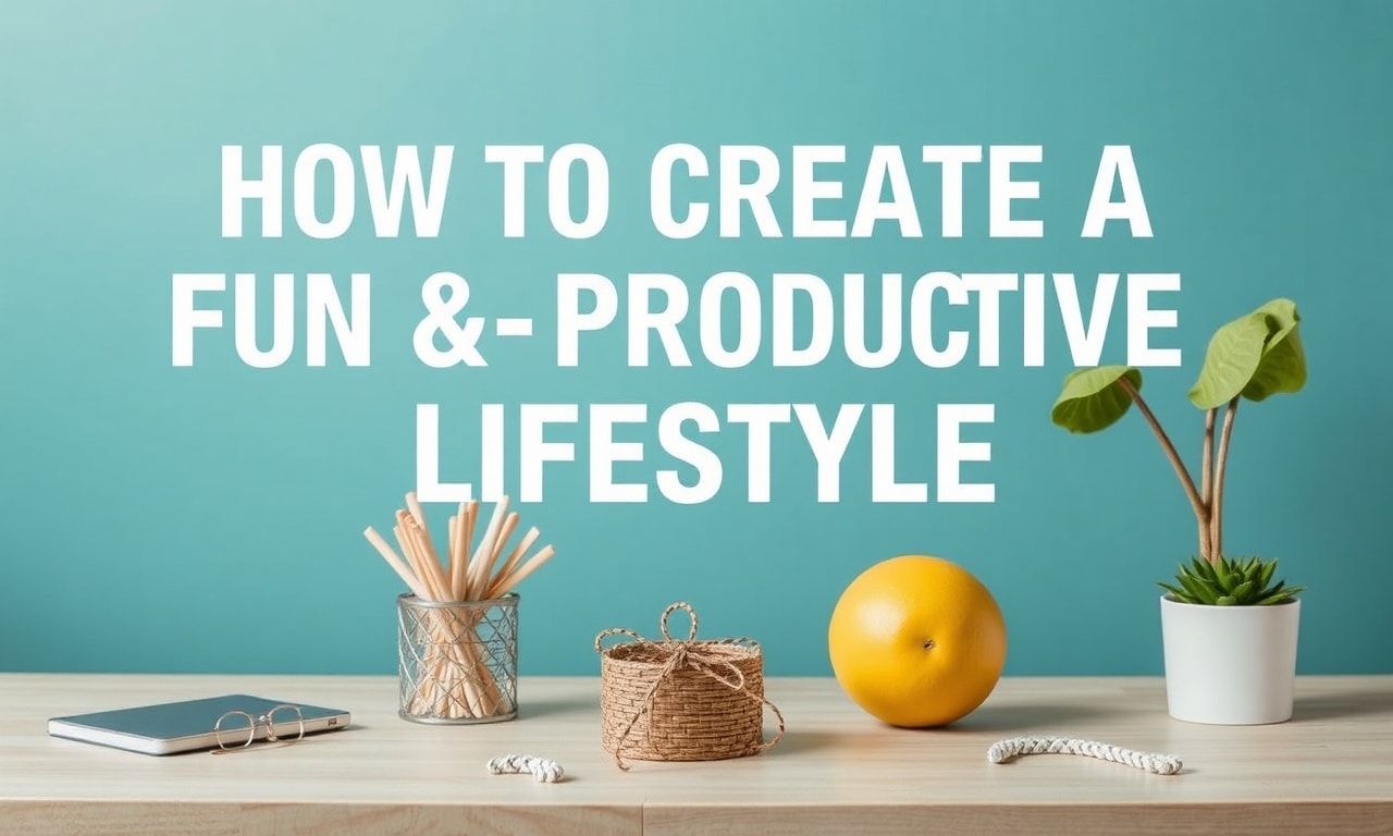 Eğlenceli ve Verimli Bir Yaşam Tarzı Nasıl Oluşturulur?
