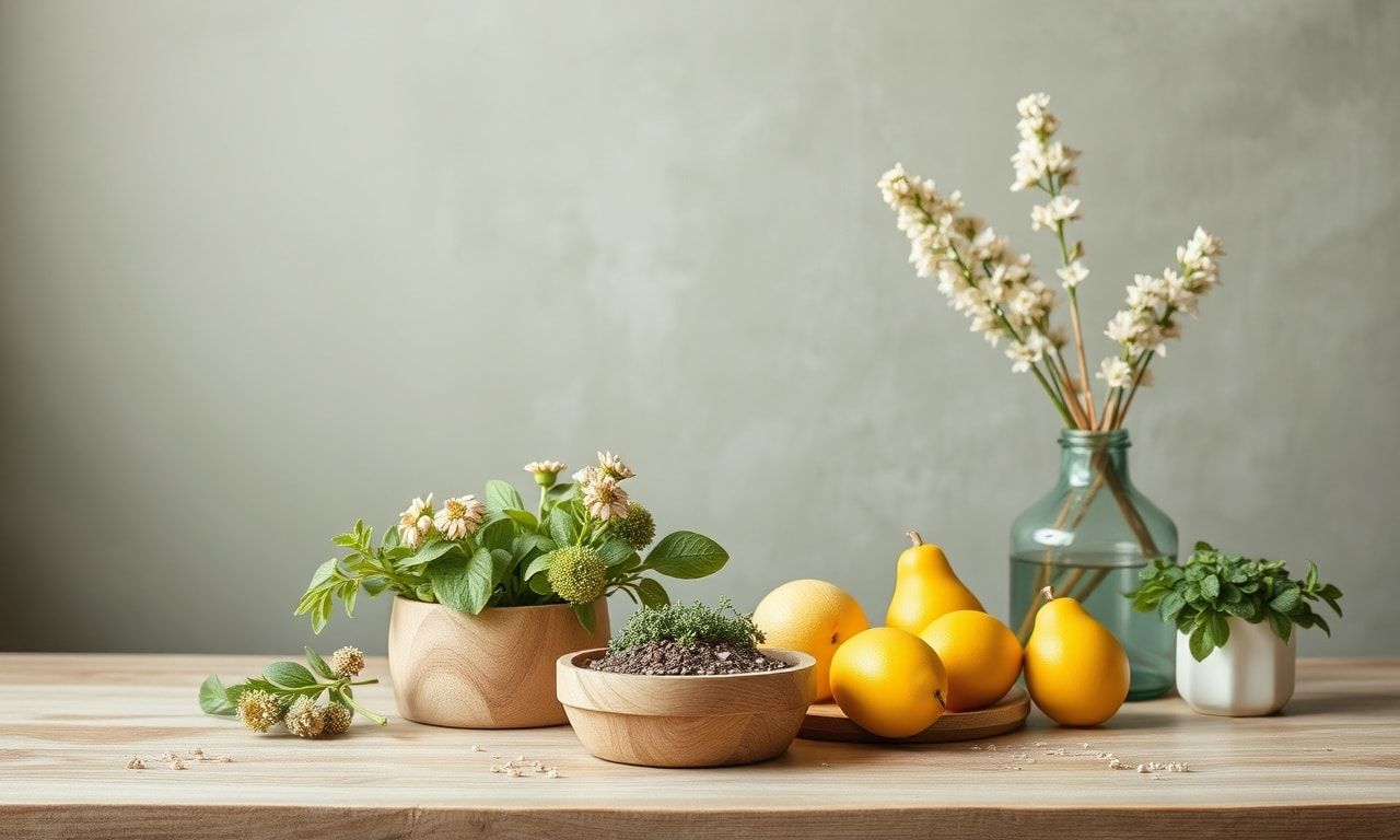 Evde Doğal ve Sürdürülebilir Bir Yaşam Tarzı Oluşturmak