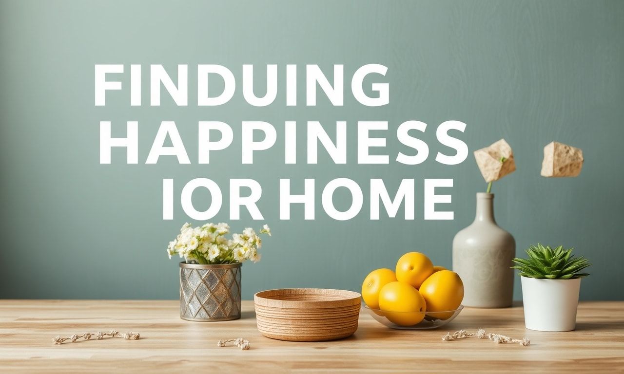 Evde Mutluluk Bulmak: Günlük Yaşamın İçinde Kişisel Gelişim