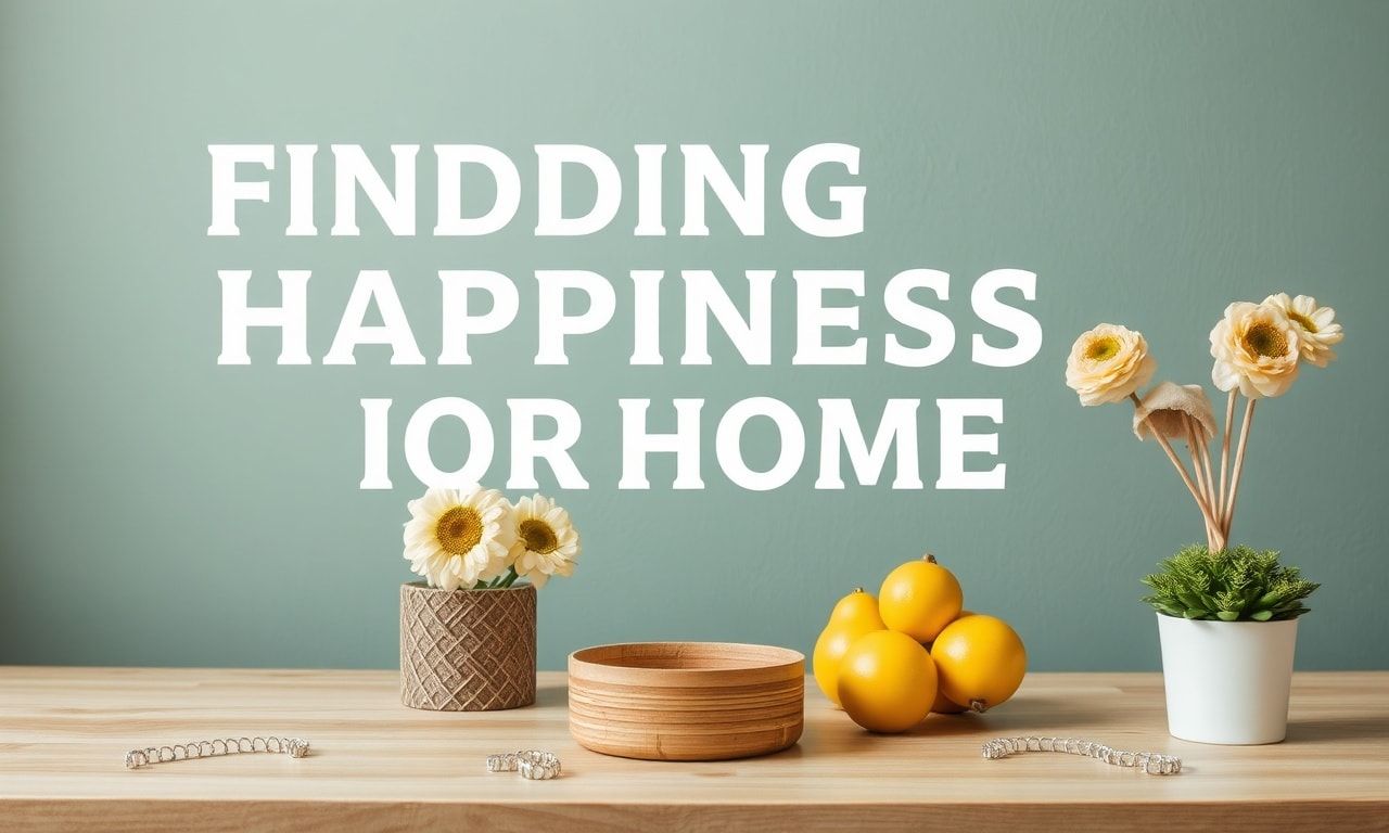 Evde Mutluluk Bulmak: Günlük Yaşamın İçinde Kişisel Gelişim