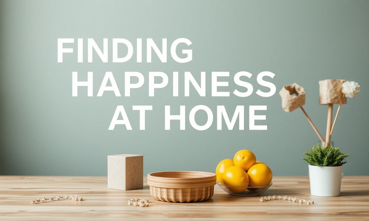 Evde Mutluluk Bulmak: Günlük Yaşamda Kişisel Gelişim ve İlişkiler