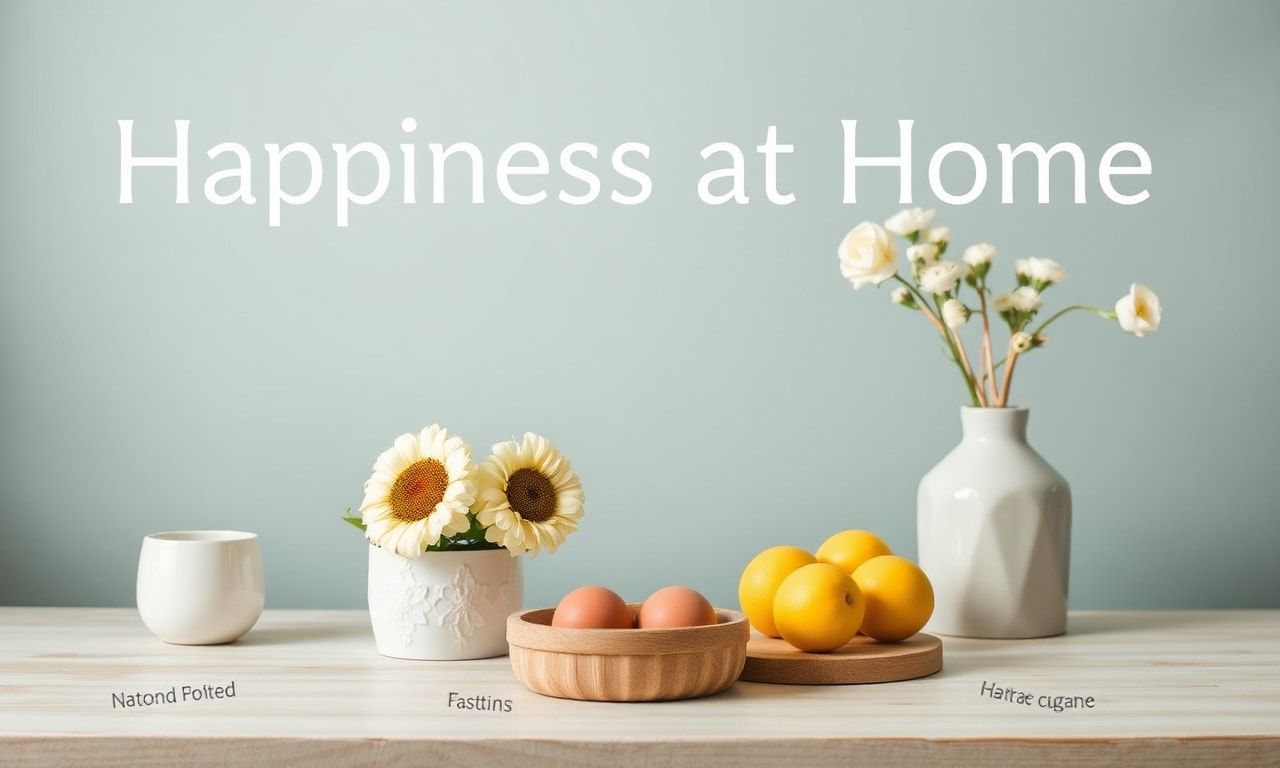 Evdeki Mutluluk: Gündelik Yaşamın keyfi