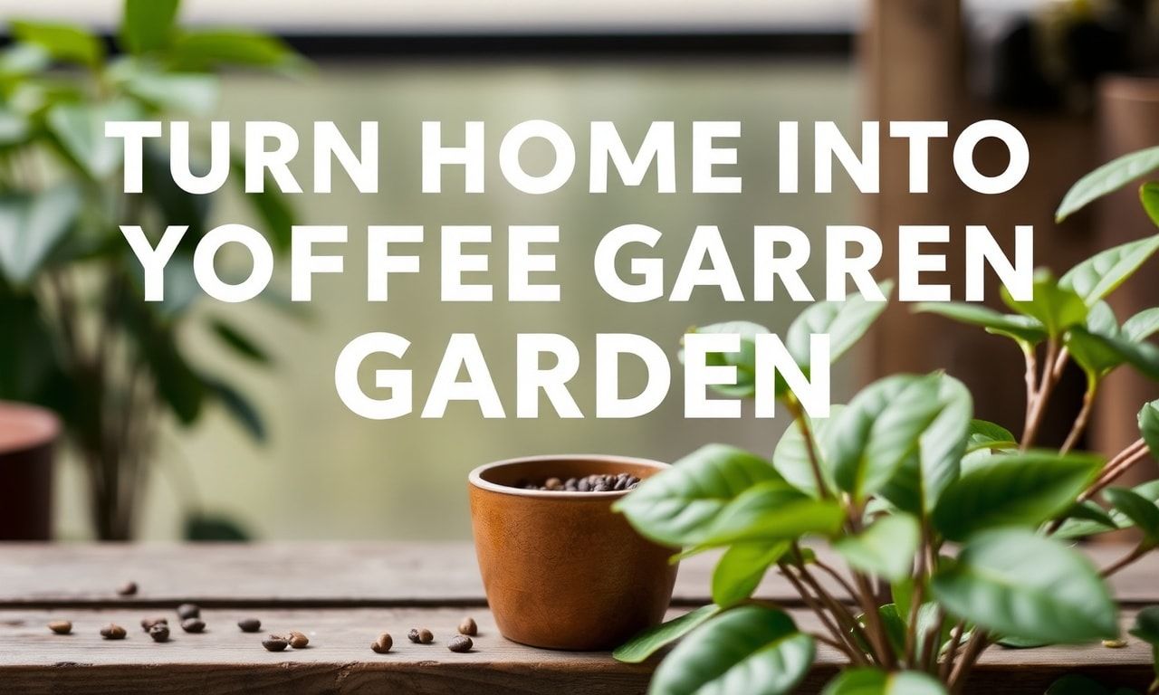 Evinizi Bir Kahve Bahçesi Yapın: Evde Kahve Yetiştirme Rehberi