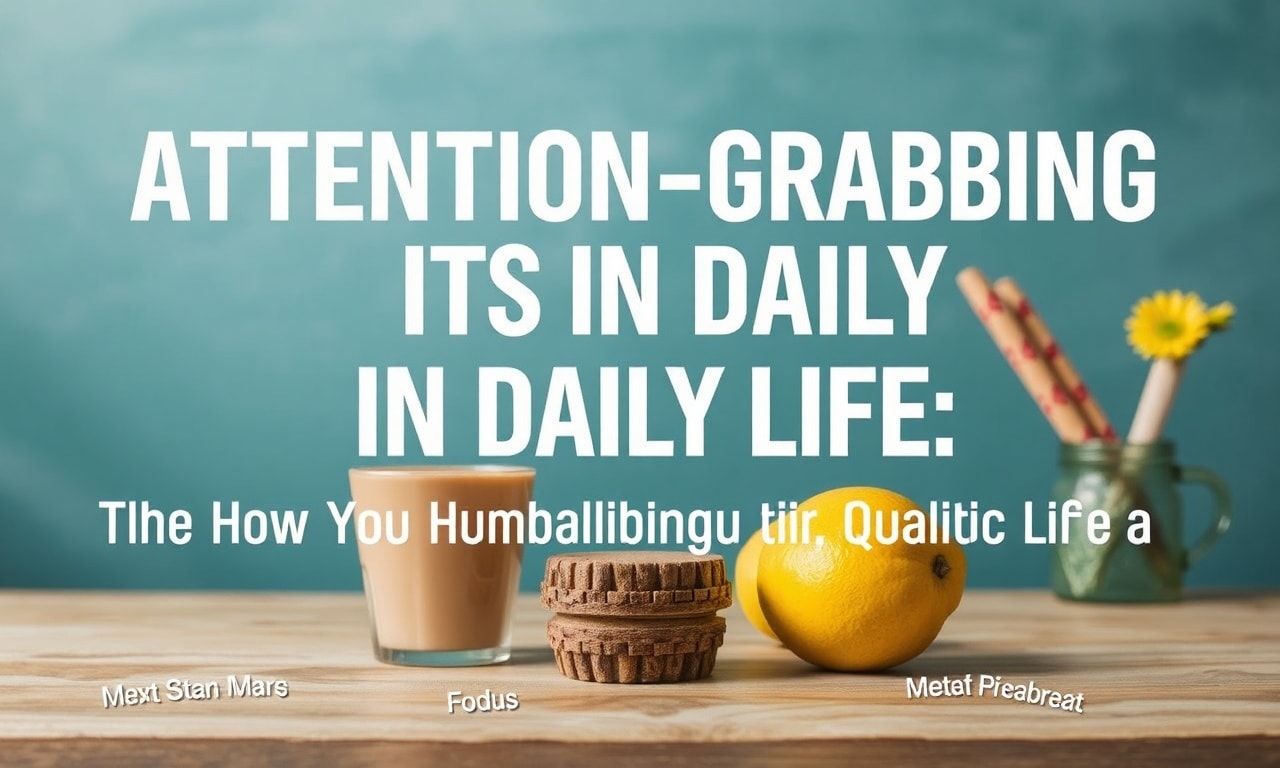 Günlük Hayatta Dikkat Çekici Alışkanlıklar: Yaşam Kalitenizi Nasıl Artırabilirsiniz?