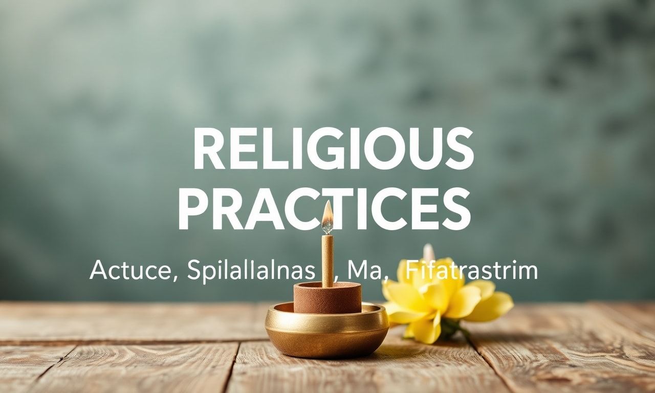 Günlük Yaşamda Dini Uygulamalar: Rutininize Ruhani Bir Boyut Katın