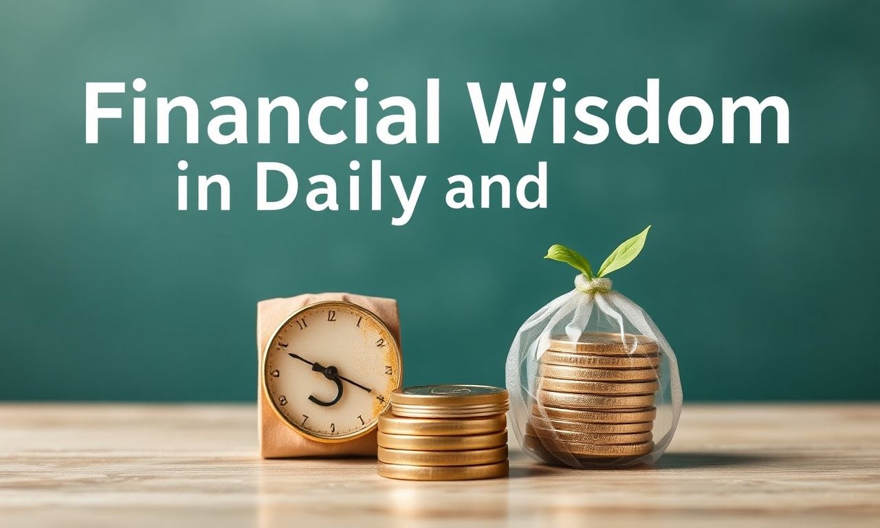 Günlük Yaşamda Finansal Akıllılık: Faiz Hesaplaması ve Tasarruf Yapma