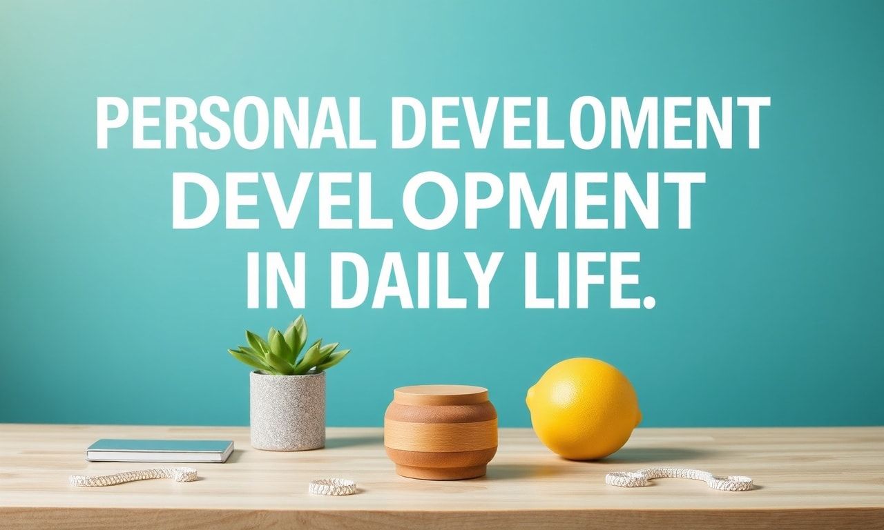 Günlük Yaşamda Kişisel Gelişim: Başarılı Bir Yaşam Tarzı Oluşturmak