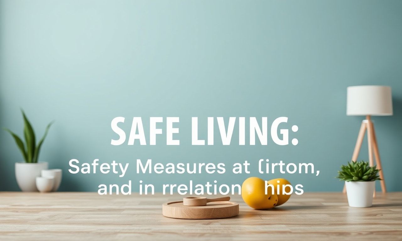 Güvenli Bir Yaşam Tarzı: Evde ve İlişkilerde Güvenlik Önlemleri