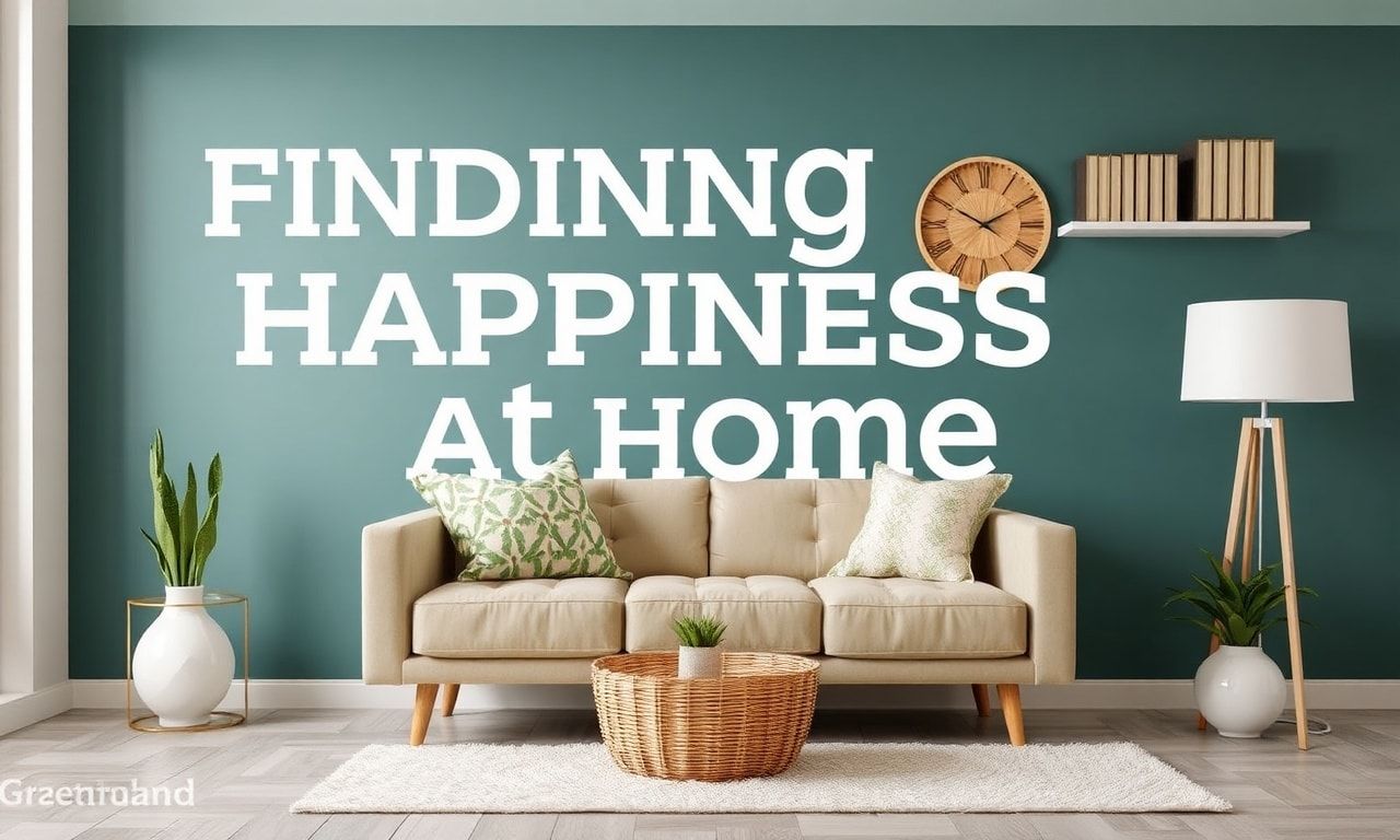 Mutluluğu Evde Bulmak: Evimizi Dönüştürmek ve Yaşam Kalitemizi Artırmak