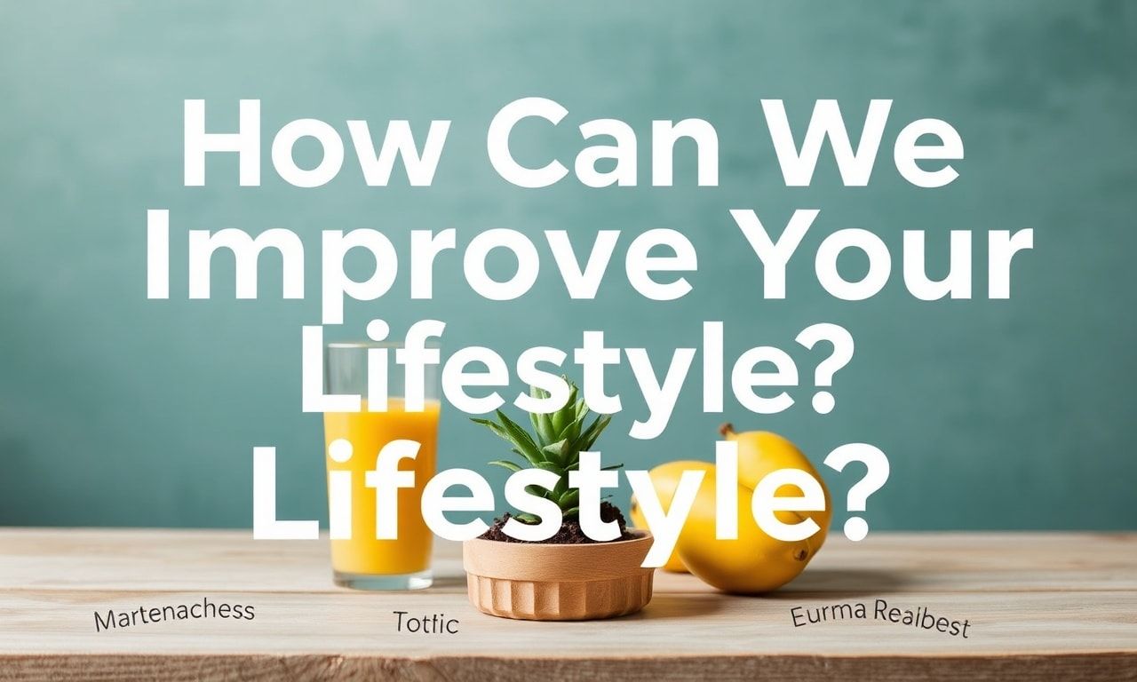 Yaşam Tarzımızı Nasıl Geliştirebiliriz?