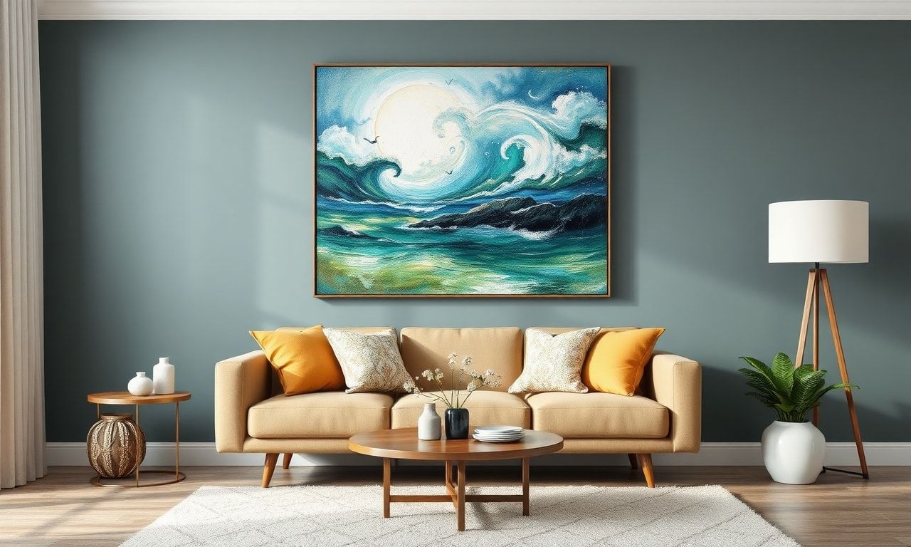 Yağlı Boya Tablolarla Evinizi Renklendirin