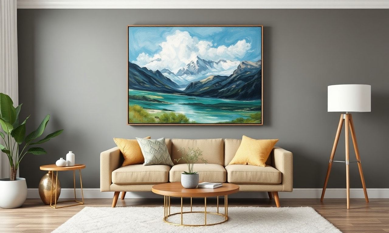 Yağlı Boya Tablolarla Evinizi Stile Kazandırın